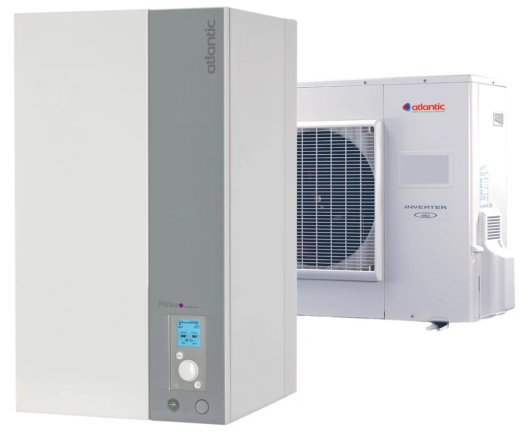 Pompe à chaleur Alféa Excellia A.I. 11 R410A Atlantic - Chauffage seul - Air/Eau - Triphasée 10,8kW (CERFA)