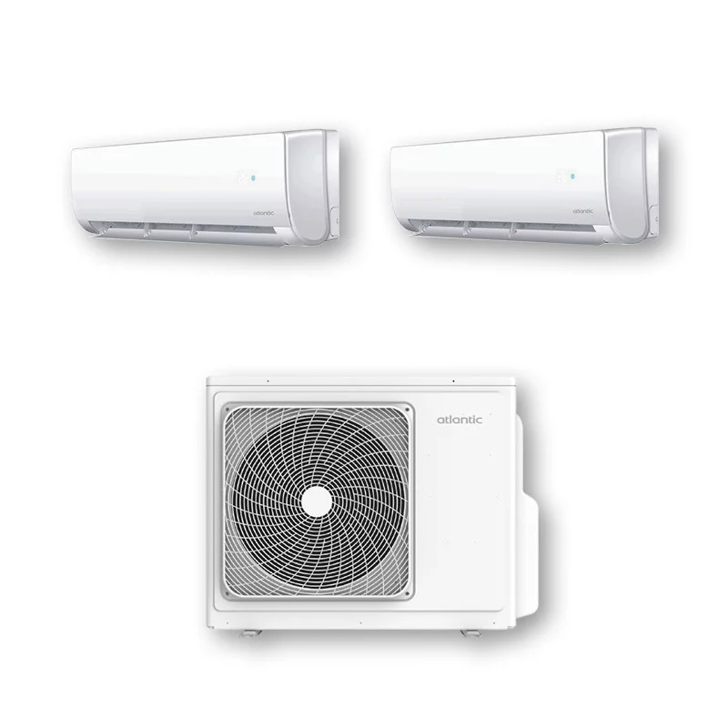 Climatiseur réversible bi-splits 1x 2KW + 1x 3,6KW Dojo Atlantic