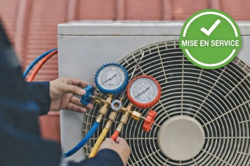 Mise en service climatisation bi-splits